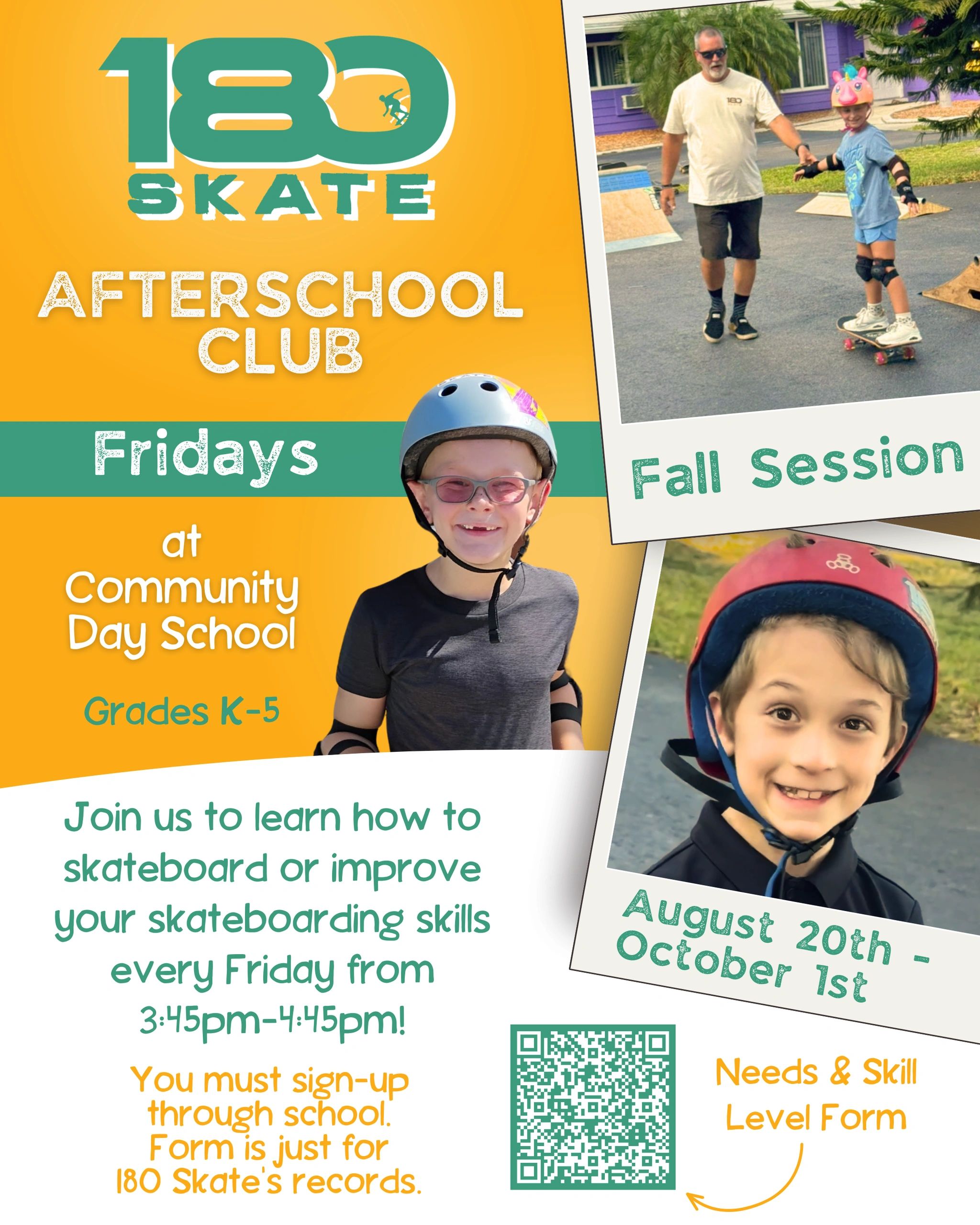 Community Day School flyer