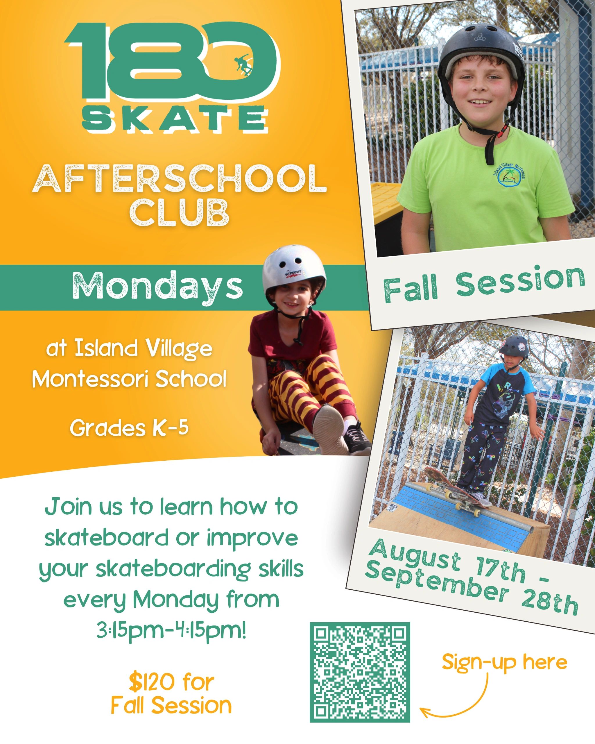 Island Village Montessori School flyer