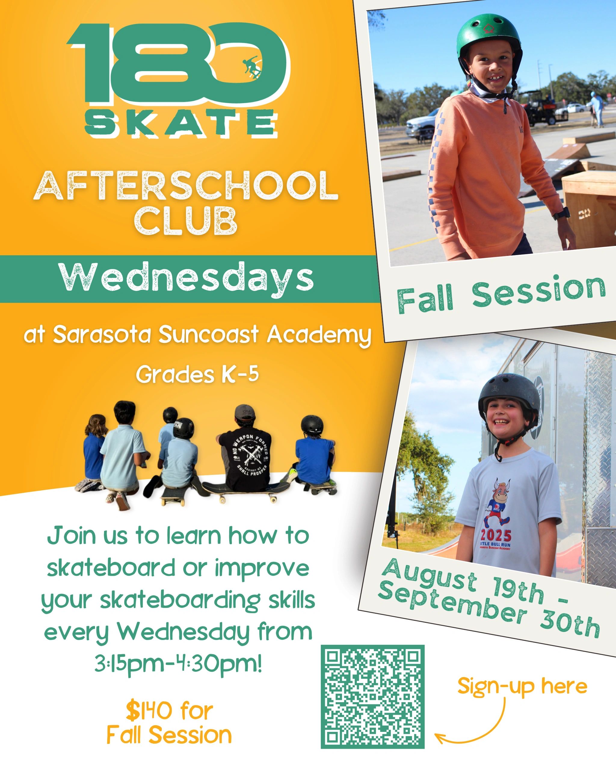 Sarasota Suncoast Academy flyer